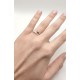 White gold diamond solitaire ring