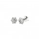 Pendientes de oro blanco y diamantes