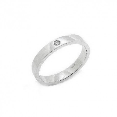 White Gold diamond wedding ring