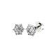 Pendientes de oro blanco y diamantes